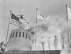 1964 Summer Olympic Flame in Naha