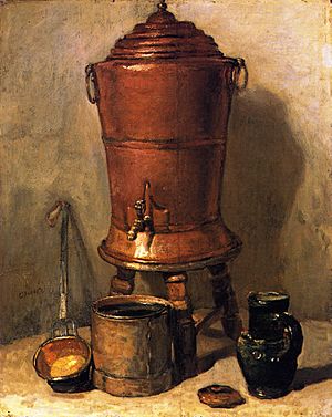Copper cistern