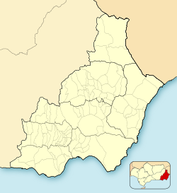 Chirivel is located in Province of Almería