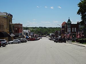 View of Main Street in Corning
