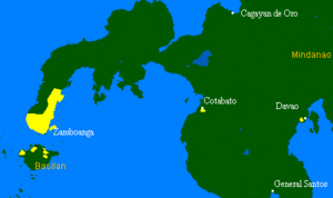 Map chavacano