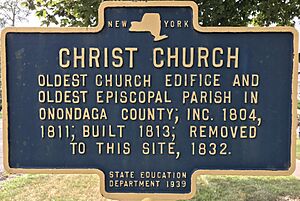 NYS Historic Markers ChristChurch