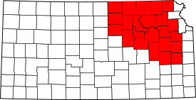 National Weather Service Topeka, Kansas county warning area.svg