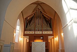 Pipe organ in Jørlunde church