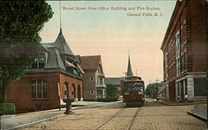 Post Office and Fire Station, Central Falls, RI