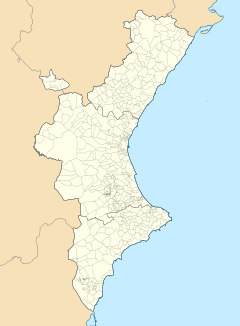 Barbarroja is located in Valencian Community