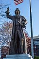 Statue of James Otis Jr in Barnstable