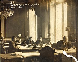 The Committee for Relief in Belgium in Lille, France