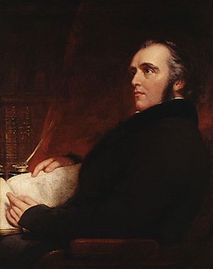 Thomas Babington Macaulay, Baron Macaulay by John Partridge