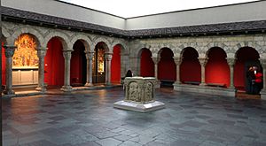 Toledo museum of art, chiostro