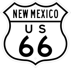 US 66 New Mexico 1948