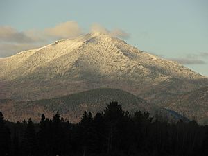 Whiteface Mountain from Lake Placid Airport