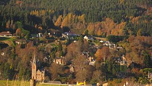 A view of Strathpeffer