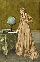 Alfred Stevens - News from Afar - Walters 37183