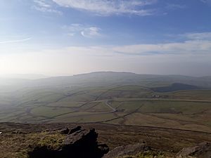 Cat and Fiddle road from Shining Tor