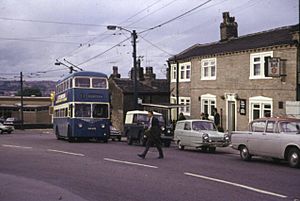 Clayton - Trolley-bus on route 37 - geograph.org.uk - 368572