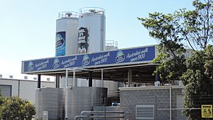 Dairy Farmers milk factory, Crestmead Industrial Estate, 2014