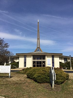 Holy Family Catholic Church at 2210 Calloway Street in Hillcrest Heights, MD