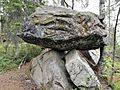 Kämmenkivi stone in Pisa, Kuopio, Finland