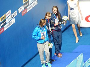 Kazan 2015 - Victory Ceremony 200m freestyle W