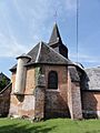 Les Autels (Aisne) église, chevet