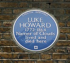 Luke Howard blue plaque