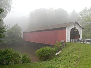 McGees Mills Covered Bridge - Pennsylvania