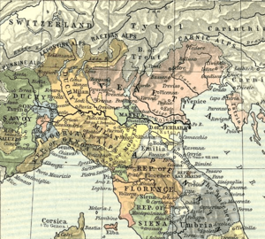 Northern Italy in 1494