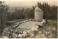 Owen Brown's grave, early 20th century