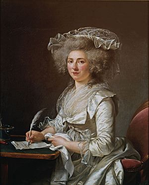 Portrait of a woman by Adélaïde Labille-Guiard - 1787