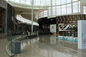 Square One Shopping Centre, Mississauga. Entrance lobby