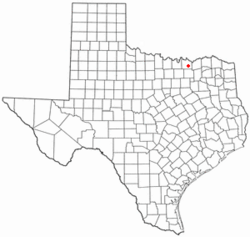 Location of Howe, Texas