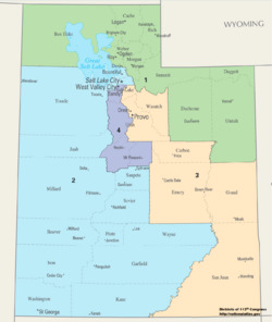 Utah Congressional Districts, 113th Congress
