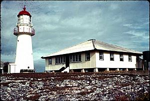 Booby Island Light and No 2 Quarters, 1957