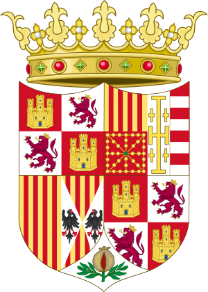 Coat of Arms of Ferdinand II of Aragon (1513-1516)