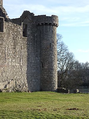 Craigmillar Castle corner tower