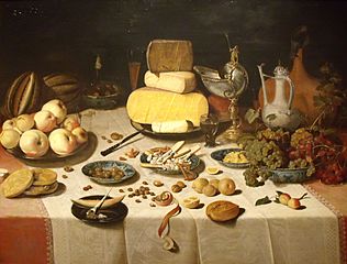 Floris Van Dyck, Pièce de banquet