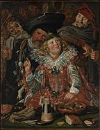 Frans Hals, Merrymakers at Shrovetide, The Metropolitan Museum of Art
