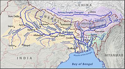 Ganges-Brahmaputra-Meghna basins