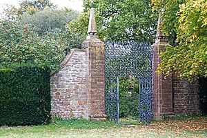 Gateway to East of South Lawn of Barrington Court