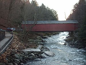 McConnells Mill Bridge and Creek