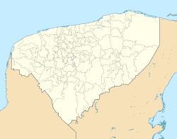 Baca, Yucatán is located in Yucatán (state)