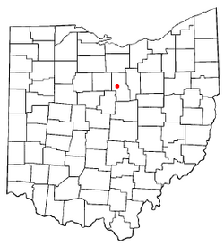 Location of Ontario, Ohio
