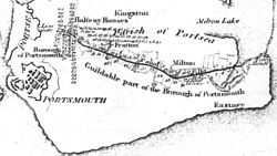 Portsea islandcanal1815