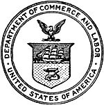 Seal US Department Commerce and Labor