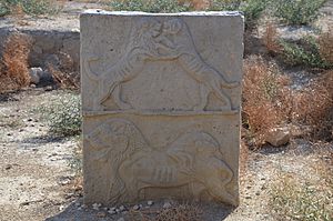 The Egyptian governor's house, 12th century BC, Scythopolis (Beit She'an), Israel (25860307202)