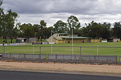 Waikerie Football Club Oval, March 2012