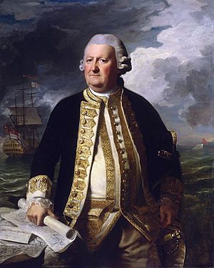 Admiral Clark Gayton (1712 - ca 1785), by John Singleton Copley