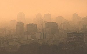 Air pollution of Tehran - 5 January 2013 06