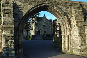 Arch and Old Priory, Repton - geograph.org.uk - 273607